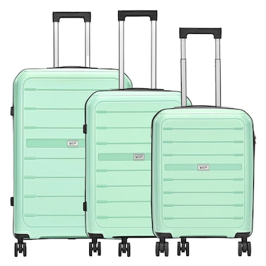 في آي بي تريك طقم حقائب سفر الصلبة، 3 قطع خضراء
