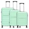 في آي بي تريك طقم حقائب سفر الصلبة، 3 قطع خضراء