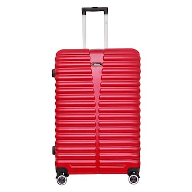 Destiny Hard Trolley Luggage, 24 in, Red