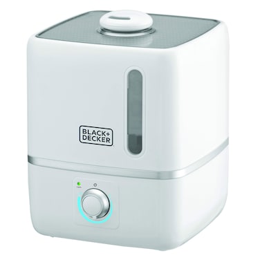 Black &amp; Decker 25W Compact Ultrasonic Air Humidifier White (Hm3000-B5)