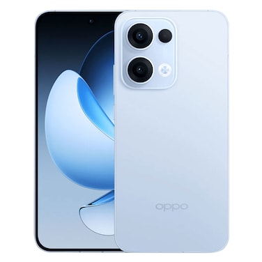 أوبو رينو 13F جوال 12 جيجابايت رام، 256 جيجابايت ذاكرة تخزين، ثنائي الشريحة يدعم الجيل الخامس شاشة بقياس 6.67 بوصة أزرق