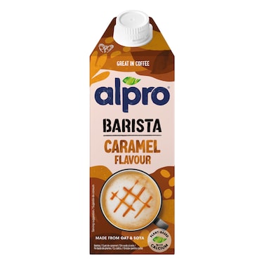 Alpro Caramel Drink Barista Made From Oats &amp; Soya 750ml