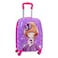 Princess Kids Hard Trolly 40.6cm Purple