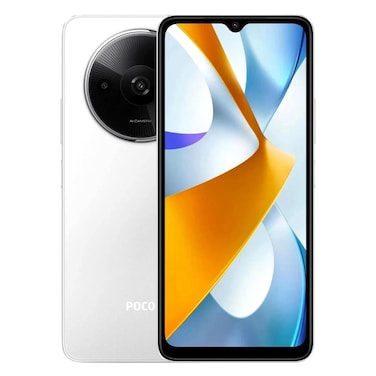 Xiaomi Poco C61 4GB Ram, 128GB Storage, 4G Dual SIM Smartphone 6.71 Inch White