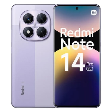 Xiaomi Redmi Note 14 Pro 8GB Ram, 256GB Storage, 4G Dual SIM Smartphone 6.67 Inch Purple