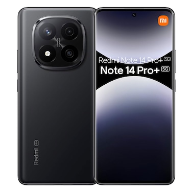 Xiaomi Redmi Note 14 Pro+ 12GB Ram, 512GB Storage, 5G Dual SIM Smartphone 6.67 Inch Black