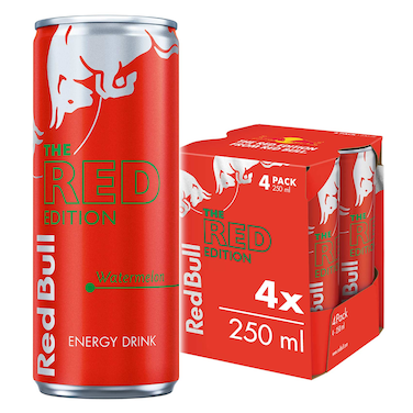 Red Bull Summer Edition Energy Drink &ndash; 250 ml x4