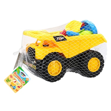 Construction Truck With Accessory Set &ndash; 6 Pieces