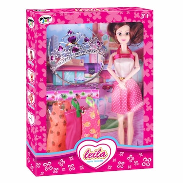 Power Joy Leila Princess Doll With Accessories