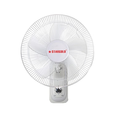 STARGOLD 16 Inch Wall Mounted Electric Fan 70W Quiet Operation Speed Controller Ideal for Office Bedroom Living Room