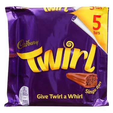 كادبوري تويستل شوكولاتة 5 قطع 107٫5 جرام
