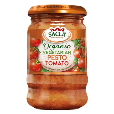 Sacla Organic Tomato Pesto 190g
