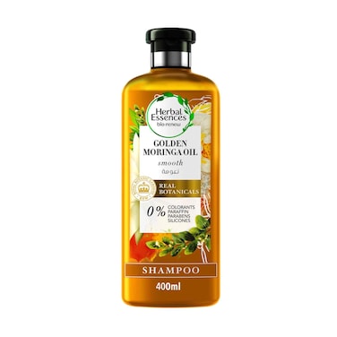 Herbal Essences&nbsp;Bio:Renew&nbsp;Natural Shampoo with&nbsp;Golden Moringa Oil&nbsp;for Hair Smoothness, 400 ml