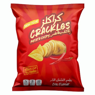NADEC Crackles Chilli Chips 155G