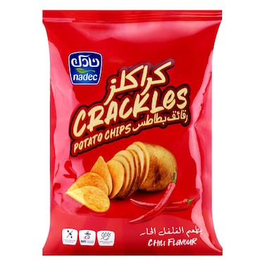 NADEC Crackles Chilli Chips 155G