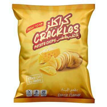 نادك كراكلز شيبس بنكهة الجبنة 155 جرام