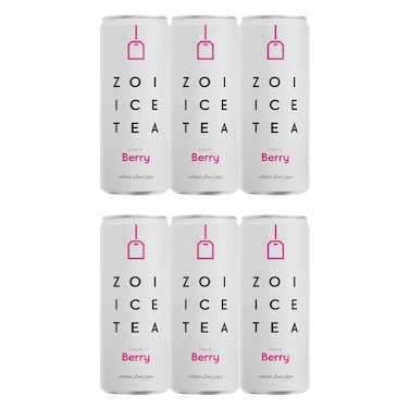 Zoi Ice Tea Berry 320ml x6
