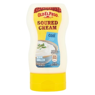 Old El Paso Sour Cream Squeeze Bottle 230g