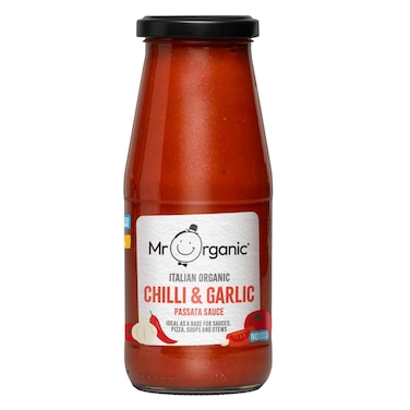 Mr Organic Chilli &amp; Garlic Pasta Sauce 400g