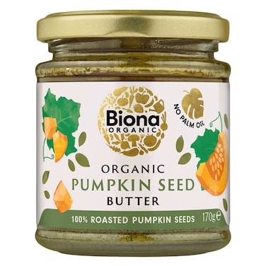 بيونا زبدة بذور القرع العضوية 170 جرام