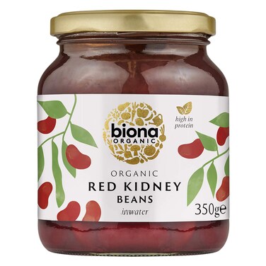 بيونا فاصولياء حمراء عضوية 350 جرام
