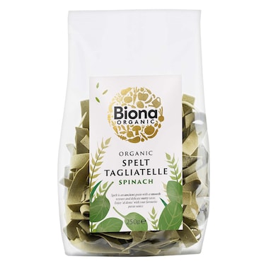 بيونا مكرونة بالسبانخ عضوية 250 جرام