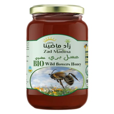 Zad Mad&iacute;na Organic Wild Flower Honey &ndash; 500 g