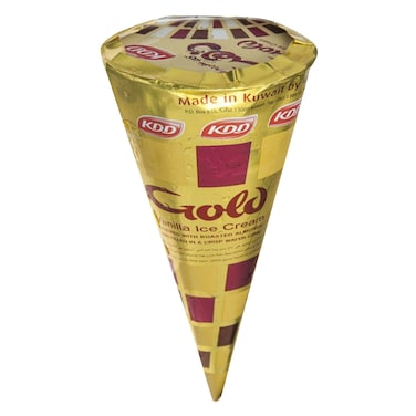 KDD Ice Cream Gold Cone &ndash; 124ml