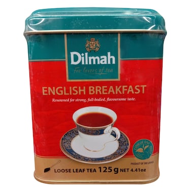 ديلما - شاي الإفطار الإنجليزي، شاي فرط، 125 جرام