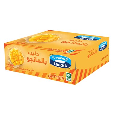 السعودية حليب بالمانجو 200 مل × 15 + 3 مجانًا