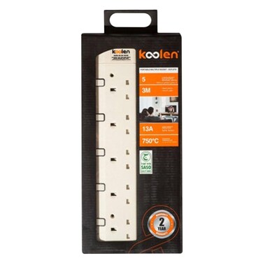 Koolen Power Extension 3M, 5 Ways