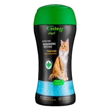 كيوتي بلورات إزالة الروائح الكريهة للقطط 425 جرام