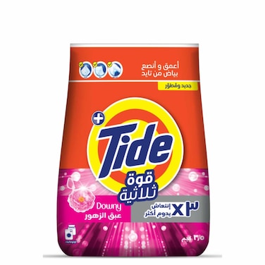 تايد مسحوق بلمسة داوني نسيم الزهور لنظافة وإشراقة، 3.5 كجم