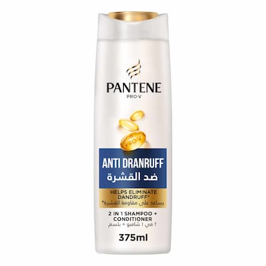 Pantene pro-v 2in1 anti dandruff shampoo + conditioner, 375 ml