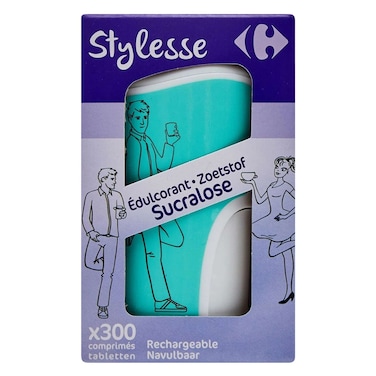 كارفور أقراص سكرالوز، عبوة قابلة لإعادة التعبئة ،300 قرص