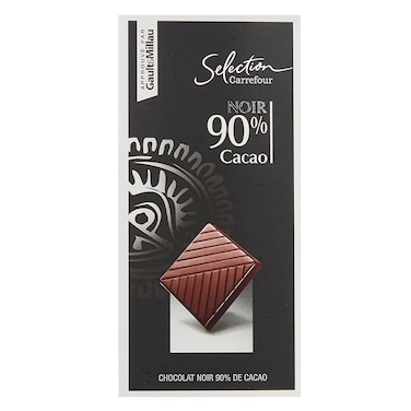 شوكولاتة داكنة 90% من كارفور 80 جرام