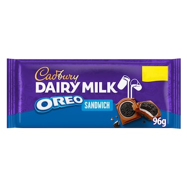 Dairy Milk Oreo Sandwich Bar &ndash; 96 g