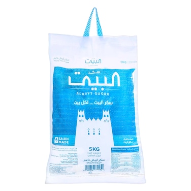 Al Bayt White Fine Sugar 5kg