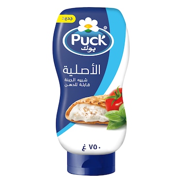 Puck Spreadable Cheese, Original, Squeeze Bottle, 750g