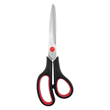 فنبو - مقص 21.5 سنتيمتر بمقبض مطاط بلاستيكي