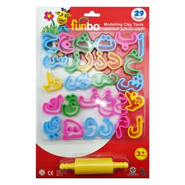 Funbo Alpha Arabic Letters Tool Set, 28 Pieces