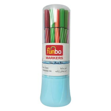 Funbo - Felt Tip Pen 2.7mm 24 Colors