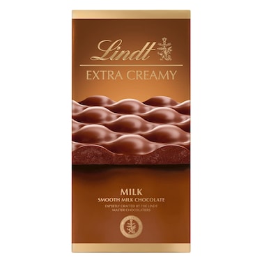 ليندت شوكولاتة بالحليب كريمية إضافية - 80 جرام
شوكولاتة حليب ناعمة، مصنوعة باحتراف من قبل خبراء الشوكولاتة في ليندت