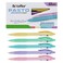 FlexOffice Ink Pen &ndash; 0.5 mm Blue &ndash; Assorted &ndash; 12 Pieces