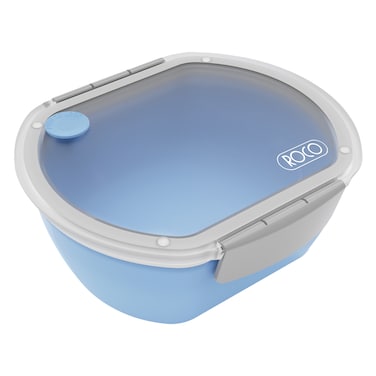 روكو – صندوق غداء بيضاوي الشكل – 700 مل – أزرق