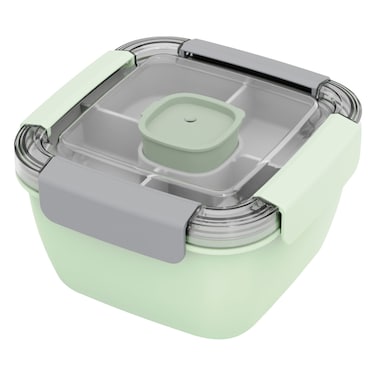 روكو – صندوق غداء مربعة الشكل – 1100 مل – أخضر