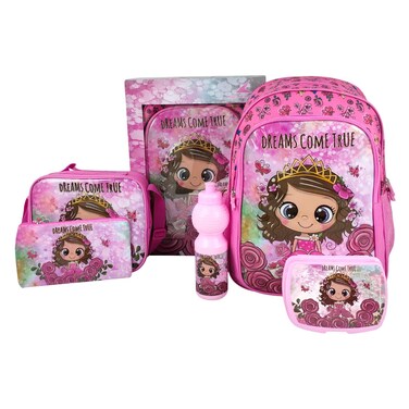 Royal Falcon 5-in-1 School Bag Set &ndash; Little Prince &ndash; 16" Trolley