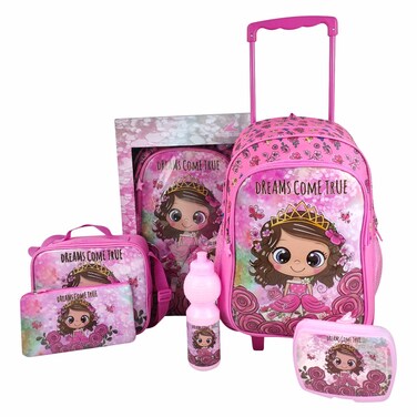 Royal Falcon 5-in-1 School Bag Set &ndash; Little Prince &ndash; 16" Backpack