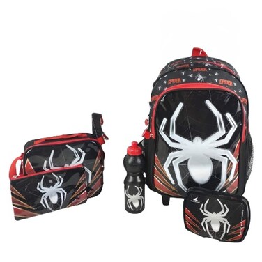Royal Falcon 5-in-1 School Bag Set &ndash; Spidie &ndash; 16"