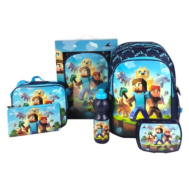Royal Falcon 5-in-1 School Bag Set &ndash; Blox Friends Theme &ndash; 16&Prime; &ndash; Backpack